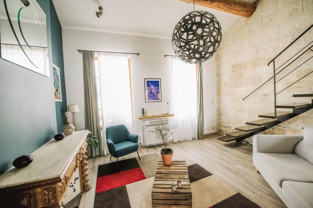 亞維農Duplex Climatise Centre Ancien 7Min A Pied Du Palais 6 Couchages公寓 外观 照片